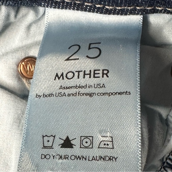 MOTHER High Waisted Looker in Clean Sweep. Sz: 25 - Picture 9 of 9